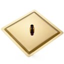 Ver imagem 3 de Ducha Chuveiro Teto Inox Dourado 20x20 Suporte Quadrado Slim Luxo Banheiro Piscina Banho Area