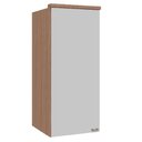 Ver imagem 1 de Guarda Roupa Aereo 1 Porta 1106mm Setiba Plus Rimo Carvalho/fendi