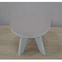 Ver imagem 2 de Banquinho Infantil Branco com Acrílico BH BABY KIDS