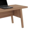 Ver imagem 4 de Mesa para Escritório com 02 Gavetas ME4122 Amêndoa - Tecno Mobili