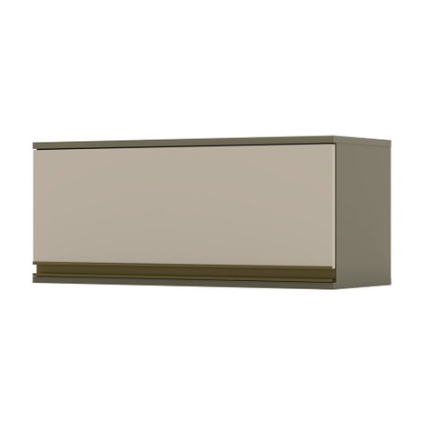 Armário Aéreo 01 Porta Basculante 80cm Connect Duna Cristal Henn