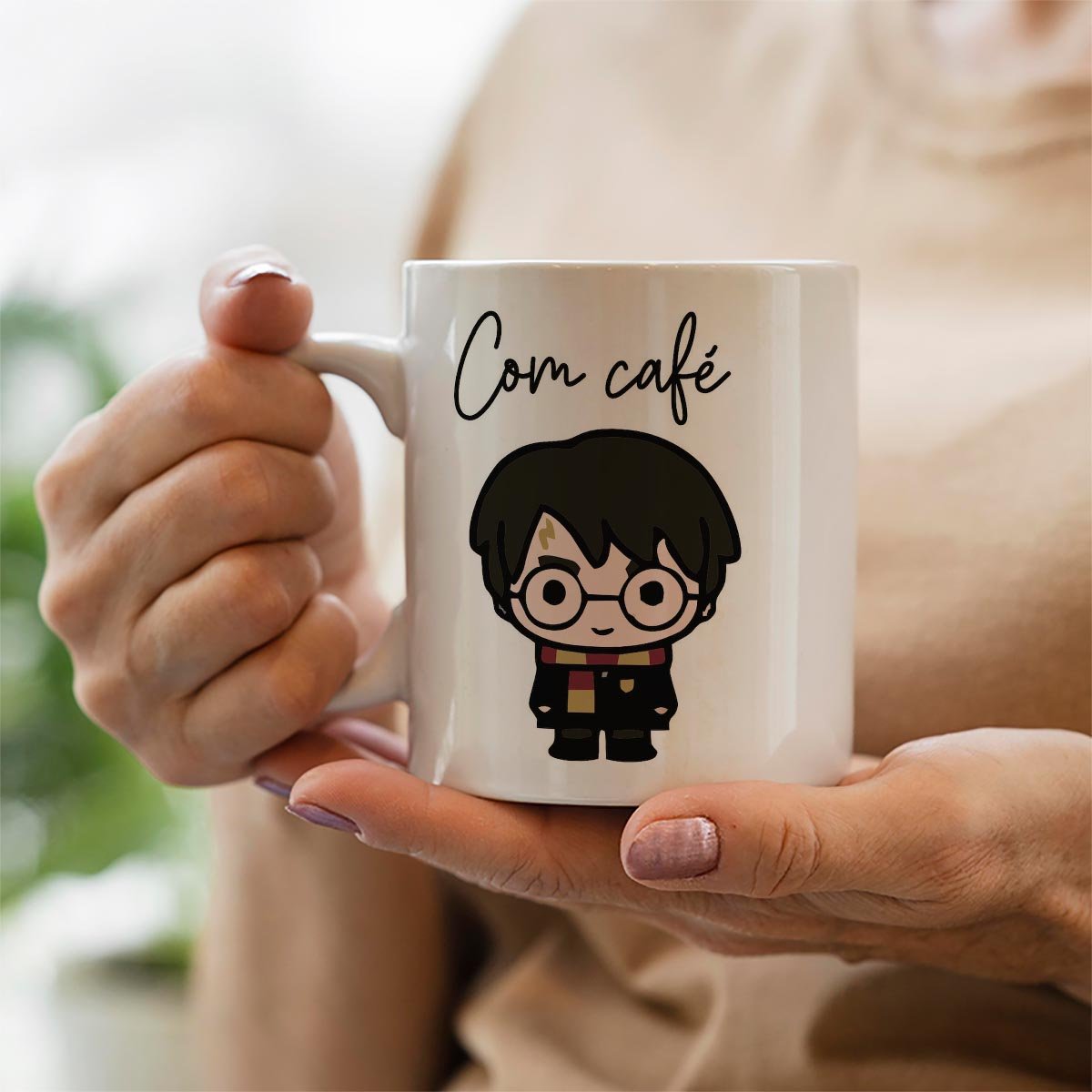 Caneca Harry Potter com cafe e sem cafe Harry Potter - 2