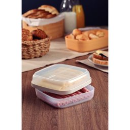 Porta Frios Tramontina Mix Color Polipropileno Cinza 1,3 L Tramontina - 2