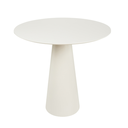 Ver imagem 2 de Mesa de Apoio Cone Off White - Tampo 60 cm Altura 60 cm - Creme