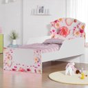 Ver imagem 1 de Cama Infantil Rosas com Colchão Mini Cama
