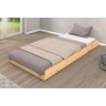 Cama Auxiliar Madeira Maciça Cor Natural - 1