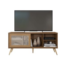 Rack para TV até 55 Polegadas Retrô 136cm em BP Porta Telada Multiverso - 3 Rack para TV até 55 Polegadas Retrô 136cm em BP Porta Telada Multiverso - 3