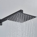 Ver imagem 2 de Ducha Chuveiro 20x20 Slim Cromado Luxo Metal Braço 40cm Solar Gás Brinovar