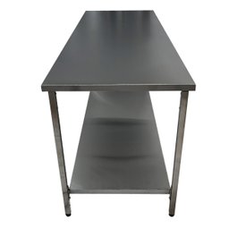 Mesa Aço Inox Industrial 190x60x90 Cm Plano Liso Nortinox - 3