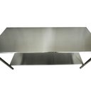 Ver imagem 6 de Mesa Aço Inox Industrial 190x60x90 Cm Plano Liso Nortinox