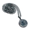 Ver imagem 1 de Colar Corrente Medalha de São Bento Inox Laser