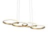 Lustre Pendente Nitrolux Lp-020a Dourado Led Bivolt - 1