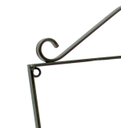 Ver imagem 2 de Cabide Rustico de Parede para Bolsas e Roupas Artesanal de Ferro com Flores Libertas Rosas Artesanat