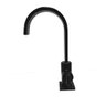 Torneira Banheiro Lavatório Mesa Bica Slim Móvel Black Matte - 1