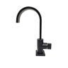 Torneira Banheiro Lavatório Mesa Bica Slim Móvel Black Matte - 2