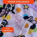 Ver imagem 4 de Roupão Atoalhado Infantil Lepper Antialérgico Minnie Kimono com Manga:p