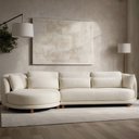 Ver imagem 2 de Sofá 05 Lugares 330cm Arizona com Chaise Direito Bouclé Off White - Nexta Casa
