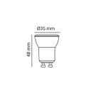 Ver imagem 4 de Mini Spot dicroica de embutir recuado Quadrado LED 3,5w - Preto - 4000K