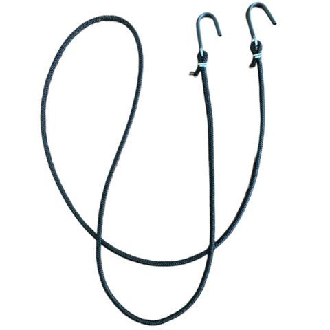 Pacote com 10 Unidades de Elástico Convencional - Ganchos de Ferro - 3m