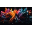 Ver imagem 2 de Quadro Decorativo Tela Canvas Abstratro Ref:qbab16 Lojall 120 X 80 Cm Borda Infinita