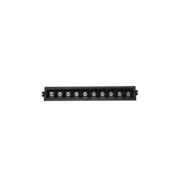 Luminária de Teto Spot Preto Led Taschibra Luz Pontual Arch Embutir 20w 2700k - Preto - Luz Quente 2 - 1