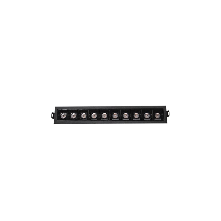 Luminária de Teto Spot Preto Led Taschibra Luz Pontual Arch Embutir 20w 2700k - Preto - Luz Quente 2 Luminária de Teto Spot Preto Led Taschibra Luz Pontual Arch Embutir 20w 2700k - Preto - Luz Quente 2