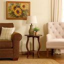 Ver imagem 1 de Mesa Mesinha Centro Canto Sala Estar Rustica Madeira