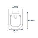 Ver imagem 4 de Assento celite elite branco convencional polipropileno tupan