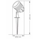 Ver imagem 4 de Luminária Espeto para Jardim Taschibra Led Noir, Branco