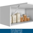 Ver imagem 4 de Cozinha Olivia 6 Peças com Balcão 120cm para Pia e Balcão 80cm para Cooktop Poliman Móveis