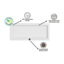 Ver imagem 7 de Cozinha Olivia 6 Peças com Balcão 120cm para Pia e Balcão 80cm para Cooktop Poliman Móveis