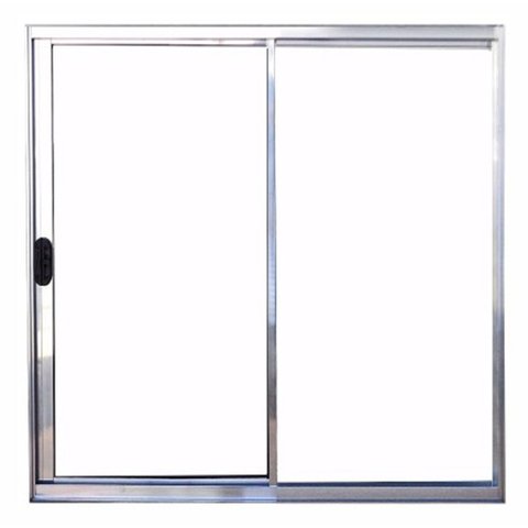 Janela de Alumínio Brilhante Vitro de Correr 2 Folhas Sem Grade CMC Modular - 1.20 (L) X 1.20 (A)
