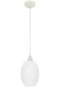 Ver imagem 1 de Pendente Moderno Barril Extra Grande Multi Ambientes:branco/branco C/leitoso/110/220