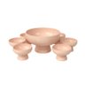 Conjunto 7 peças Cake Rosa Blush Coza 992264467 - 1