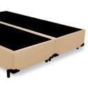 Ver imagem 4 de Cama Box Queen Bipartido Sintético Bege Emth 158x198x40