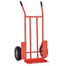 Carrinho de Carga Worker 919527 Metal até 300kg Laranja - 1
