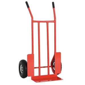 Carrinho de Carga Worker 919527 Metal até 300kg Laranja