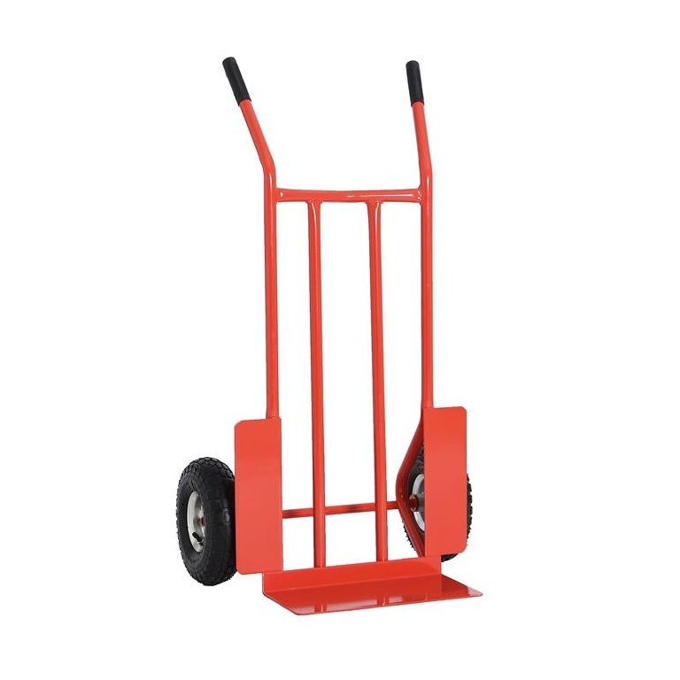 Carrinho de Carga Worker 919527 Metal até 300kg Laranja