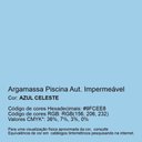 Ver imagem 2 de Argamassa Piscina Aut. Impermeável Cor Azul Celeste 18kg