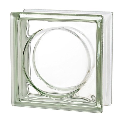 Bloco de Vidro Transparente Lua 19x19x8cm (alpha) - Construmarcas