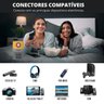 Projetor de Vídeo Filmes Portátil Full Hd Led 1080p Controle - 6