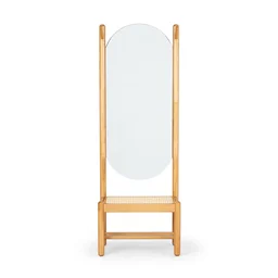 Espelho Multiuso Madeira Maciça Junco Artemobili 180x64cm - 2
