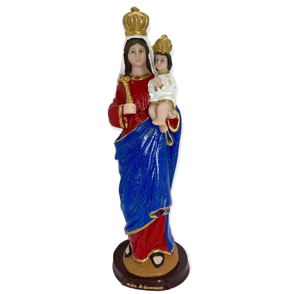 Escultura Nossa Senhora do Livramento 30 cm resina - 2