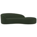 Ver imagem 7 de Divã Recamier Orgânico França 160cm Lado Direito Linho Verde - Amarena Moveis