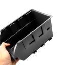 Ver imagem 5 de Caixa Plástica N°3 Preta Porta Componentes Prática Kit 10 Peças 3P MARCON