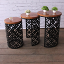 Ver imagem 2 de Banco Trio Encaixe Minas Rústico ´trio de Encaixe