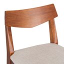 Ver imagem 7 de Banqueta Madeira Maciça Linho Loop 