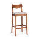 Ver imagem 2 de Banqueta Madeira Maciça Linho Loop 