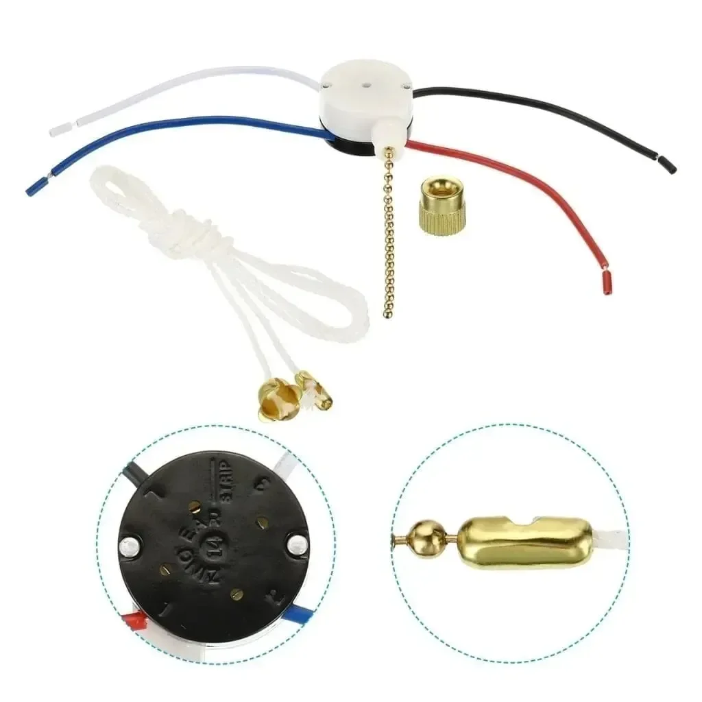 Ver imagem 7 de Interruptor Botão de Ventilador Teto Zing Ear Ze-208s E89885