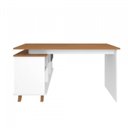 Ver imagem 7 de Kit 2 Peças 1 Escrivaninha Gold com 1 Estante Star